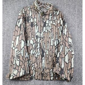 Military M-65 Field Jacket Mens Small Regular‎ Brown Trebark Camo Vintage USA
